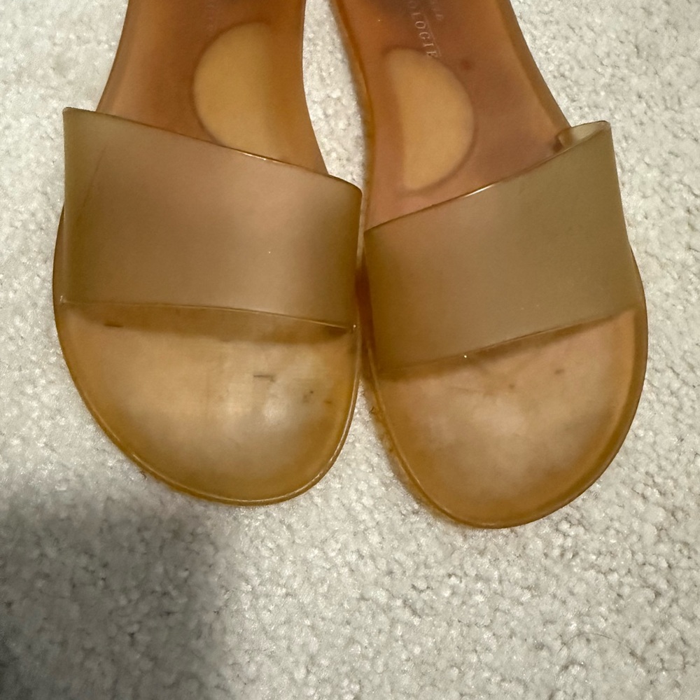 ANTHROPOLOGIE MATISSE JELLY SLIDES SANDLES WOMENS 8 - Picture 2 of 5